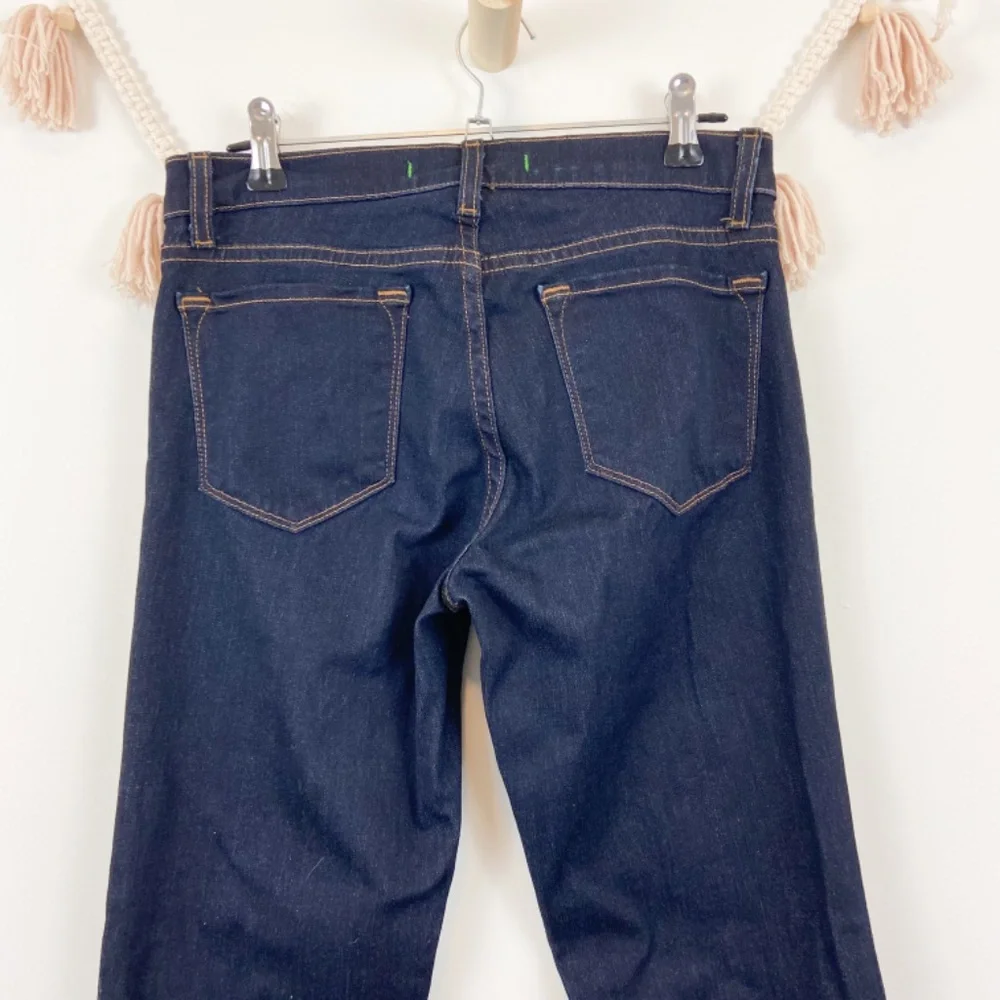 J Brand Dark Wash Slim Boot Flare Jeans Sz 26 - Picture 5 of 10
